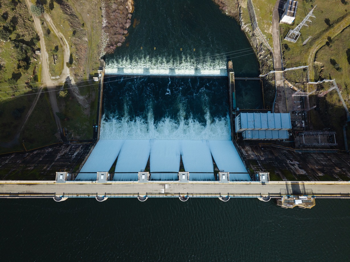 Santa Teresa Reservoir dam spilling water hydroelectric energy Assess Risk & Protect Public Safety